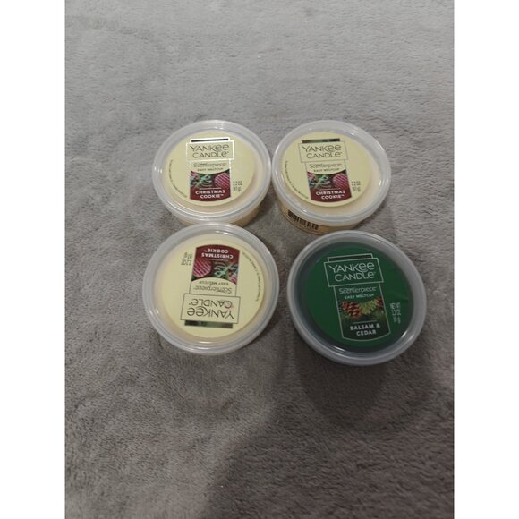 Yankee Candle Scenterpiece 4 Easy Melt Cups Christmas Cookie And Balsam - Picture 5 of 5